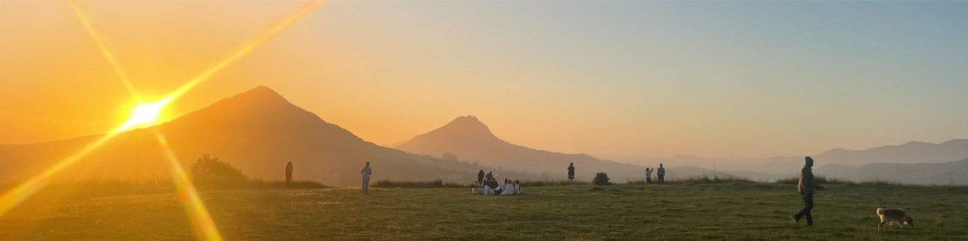 Sunset at Terrace Hill, San Luis Obispo, CA